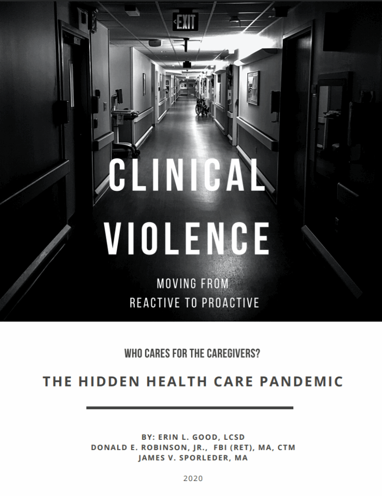 The cover of the Clinical Violence pdf.